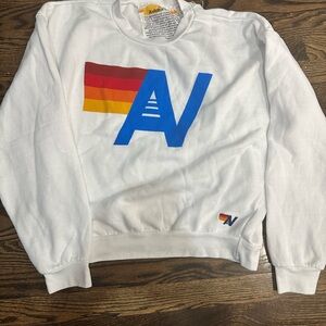 Aviator Nation Logo Crewneck Sweatshirt